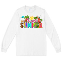 White sweet summer Long Sleeve Tee - RanaPortraitStore