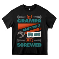 Black if grampa can't fix it we are all screwed Heavy Core Tee - Jasminsmagicworld