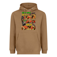 Toasted Coconut Say it now! say it loud! i'm black and i'm proud Heavyweight Hoodie - FaDigitalArtStudio