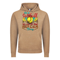Vintage Coffee I'm a Softball mom we don't do that keep calm Vintage Hoodie - BundleAndBundleShop