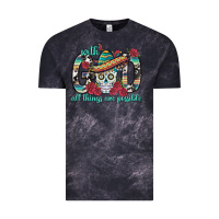 Cloud Black With God All Things Are Possible With Sombrero Sku Vintage Tee - BundleAndBundleShop