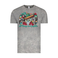 With God All Things Are Possible With Sombrero Sku Vintage Tee | Teevron