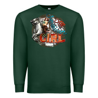 All American Girl Premium Sweatshirt | Teevron