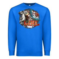 True Royal All American Girl Premium Sweatshirt - FaDigitalArtStudio