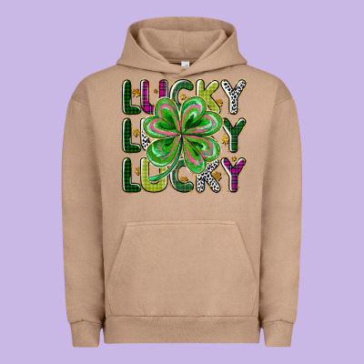 Lucky Urban Hoodie Designed By Cowhidedigitalart