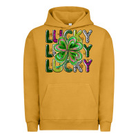 Pigment Peanut Butter Lucky Urban Hoodie - CowhideDigitalArt