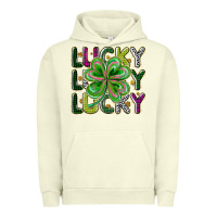 Pigment Pistachio Lucky Urban Hoodie - CowhideDigitalArt