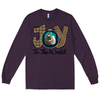 Plum Joy to the World Long Sleeve Tee - Bettercallsaul