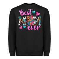 Black Best Mom Ever Afro Woman Heavyweight Sweatshirt - texasbilliewilder