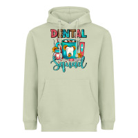 Matcha Coffee Scrubs And Prophy Paste Dentist Coffee cup Heavyweight Hoodie - FaDigitalArtStudio