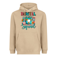 Mushroom Coffee Scrubs And Prophy Paste Dentist Coffee cup Heavyweight Hoodie - FaDigitalArtStudio