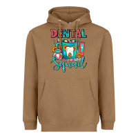 Toasted Coconut Coffee Scrubs And Prophy Paste Dentist Coffee cup Heavyweight Hoodie - FaDigitalArtStudio
