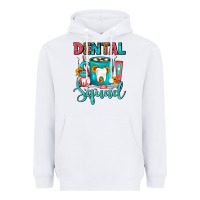 White Coffee Scrubs And Prophy Paste Dentist Coffee cup Heavyweight Hoodie - FaDigitalArtStudio
