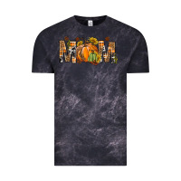 Cloud Black Western Mom With Pumpkins Vintage Tee - BundleAndBundleShop