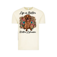 Vintage Arctic life is better with a labrador Vintage Tee - JahusDesignShop