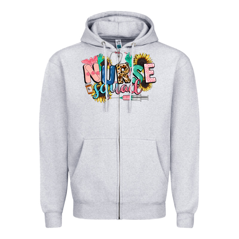 Nurse Zipper Hoodie by CowGirlArtShop | Teevron