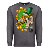 Charcoal Heather when you are dead inside but its st.patricks Premium Sweatshirt - FaDigitalArtStudio