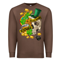 Chestnut when you are dead inside but its st.patricks Premium Sweatshirt - FaDigitalArtStudio