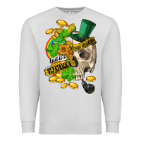 Dove Grey when you are dead inside but its st.patricks Premium Sweatshirt - FaDigitalArtStudio