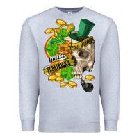 Heather Grey when you are dead inside but its st.patricks Premium Sweatshirt - FaDigitalArtStudio