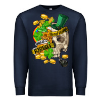 Navy when you are dead inside but its st.patricks Premium Sweatshirt - FaDigitalArtStudio