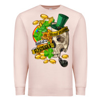 Pale Pink when you are dead inside but its st.patricks Premium Sweatshirt - FaDigitalArtStudio
