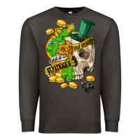 Smoke when you are dead inside but its st.patricks Premium Sweatshirt - FaDigitalArtStudio
