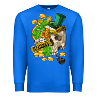 True Royal when you are dead inside but its st.patricks Premium Sweatshirt - FaDigitalArtStudio