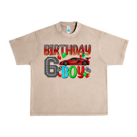French Oak birthday boy 6 Urban Heavy Tee - BundleAndBundleShop