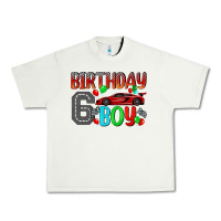 Pistachio birthday boy 6 Urban Heavy Tee - BundleAndBundleShop