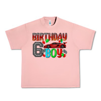 Salmon birthday boy 6 Urban Heavy Tee - BundleAndBundleShop