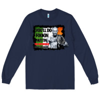 Navy The Notorious Conor Mcgregor Fookin Nuttin Long Sleeve Tee - Bettercallsaul