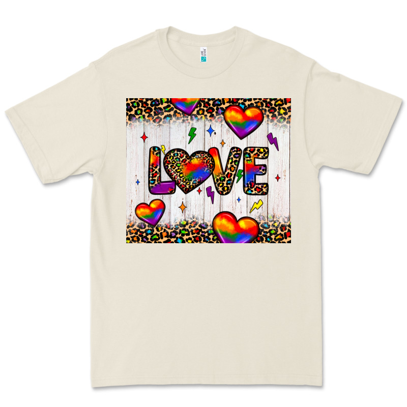 Love Hearts Pride Tumbler Premium Tee by JahusDesignShop | Teevron