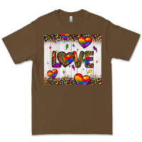 Cacao love hearts pride tumbler Premium Tee - JahusDesignShop