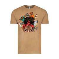 Vintage Camel Wild Camping Afro Messy Bbs Vintage Tee - BundleAndBundleShop