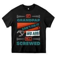 Black if grandpap can't fix it we are all screwed Heavy Core Tee - Jasminsmagicworld