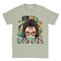Matcha Western Cowgirl Braid Hair Classic Tee - BundleAndBundleShop