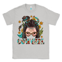Moon Dust Western Cowgirl Braid Hair Classic Tee - BundleAndBundleShop