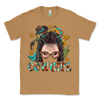 Toasted Coconut Western Cowgirl Braid Hair Classic Tee - BundleAndBundleShop