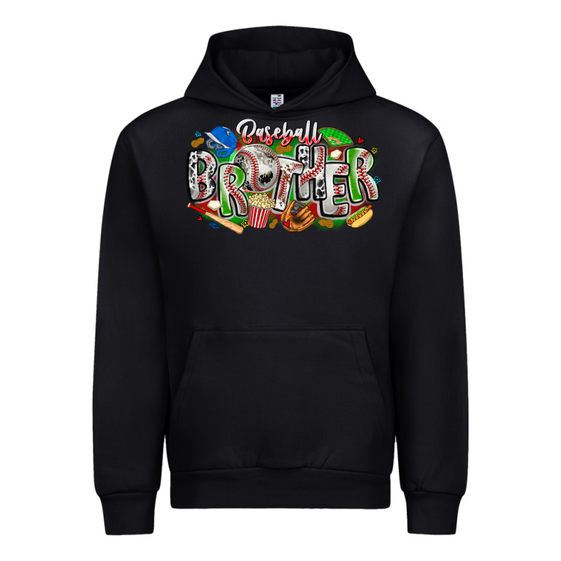 Baseball Brother Urban Hoodie by CowhideDigitalArt | Teevron
