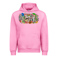 Fuchsia Pink baseball brother Urban Hoodie - CowhideDigitalArt