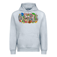 Heather Grey baseball brother Urban Hoodie - CowhideDigitalArt