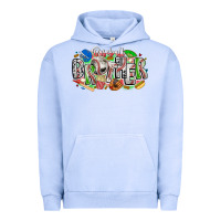 Pigment Grape Ice baseball brother Urban Hoodie - CowhideDigitalArt