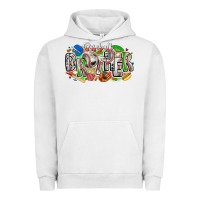 Pigment Lunar Rock baseball brother Urban Hoodie - CowhideDigitalArt