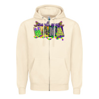 Sandshell mardi gras nana Zipper Hoodie - CowGirlArtShop