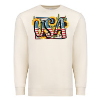 Sandshell USA 4th of July Premium Sweatshirt - FaDigitalArtStudio