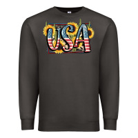 Smoke USA 4th of July Premium Sweatshirt - FaDigitalArtStudio