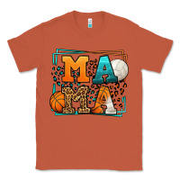 Copper Basketball and Volleyball mama Mother's Day Classic Tee - LillyAllenDesigns