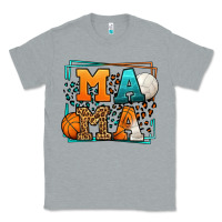 Heather Grey Basketball and Volleyball mama Mother's Day Classic Tee - LillyAllenDesigns