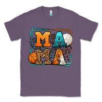 Lavender Basketball and Volleyball mama Mother's Day Classic Tee - LillyAllenDesigns
